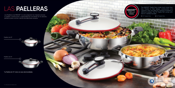 PAELLA PANS Royal Prestige® INNOVE™ Cooking Systems