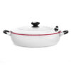 14” Paella Pan With Cover Diameter: 14” / 35 cm | Capacity: 6.5 QT / 6.5 L