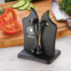 Knife Sharpener with Black Coating