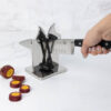 Knife Sharpener - Stainless Steel