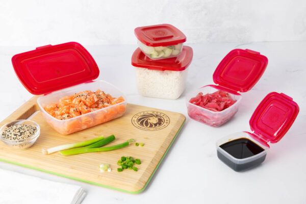 Set of 6 Food Storage Containers